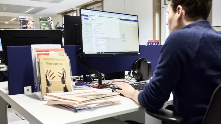 Obrázek ilustrující digitalizaci malé firmy